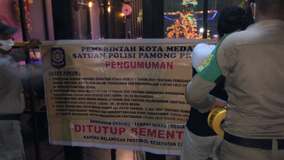 Warga Resah, Pemkot Medan Tutup Tempat Hiburan Cello Sky Pool & Bar De Paris Hotel  