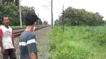 Jalan Kaki di Sisi Rel, Buruh Harian di Klaten Tewas Disambar Kereta Api