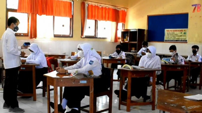 Kabupaten Kendal Tetap Gelar PTM Seratus Persen Meski Covid-19 Melonjak Tinggi