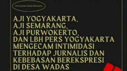 AJI dan LBH Pers Kecam Ìntimidasi Kebebasan Berekspresi di Desa Wadas