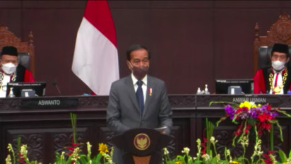 Jokowi Harap Putusan MK Beri Kepastian Hukum, Keadilan & Kemanfaatan