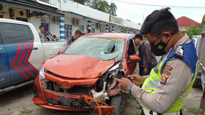 Pengemudi Calya Tewaskan Siswa SMP di Indralaya Utara Serahkan Diri ke Polisi