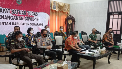 Lonjakan Covid-19, Pemkab Semarang Tambah Tenaga Medis dan Tempat Isolasi Terpusat