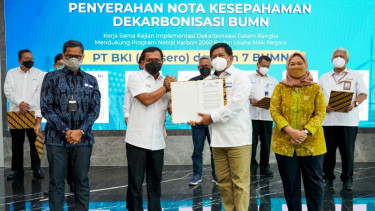 Upaya Pemerintah Wujudkan "Net Zero Carbon Emission" 2060 Dapat Dukungan Semen Indonesia