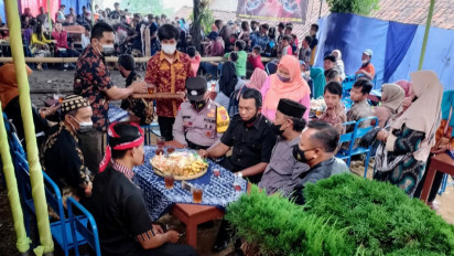 PPKM Level 3 Nekat Gelar Pentas Seni di Hajatan Dibubarkan Petugas