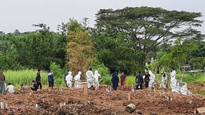 Pemkab Tangerang Siagakan Tim Pemakaman Berprosedur Cegah Covid-19