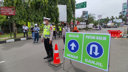 Menekan Kasus Covid-19, Ganjil Genap Diberlakukan Di Cirebon