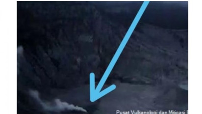 Gunung Tangkuban Parahu Mengeluarkan Asap Berbahaya Solfatara