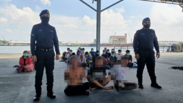Pasukan Polis Marin Malaysia Tahan 22 WNI, KBRI: Kami Tengah Memastikan Pada Pihak yang Berwenang