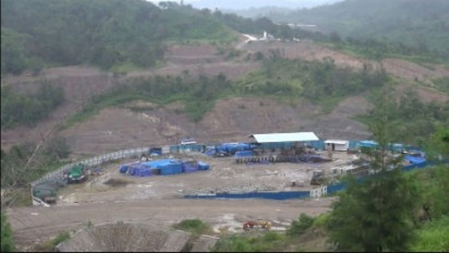 Lahan Belum Dibayar, Warga Kupang Segel Lokasi Pembangunan Bendungan Tefmo Manikin