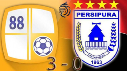 Barito Putera Benamkan Persipura Jayapura Tiga Gol Tanpa Balas