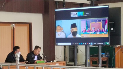 Hakim Tolak Eksepsi Eks Asisten Pemprov Sumsel Ahmad Najib Kasus Korupsi Dana Hibah Pembangunan Masjid