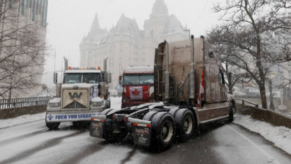 PM Kanada Justin Trudeau Gunakan UU Darurat Untuk Selesaikan Protes di Perbatasan