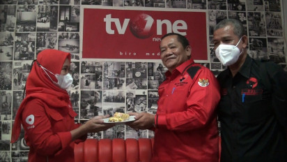 Tvone Hut Ke-14, DPD PDI Perjuangan Sumut: TvOne Garda Terdepan  