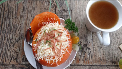 Nikmatnya Sup Labu Kabocha Khas Lereng Merbabu