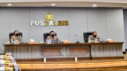 Arahan Kapolri ke Jajaran: Lakukan Evaluasi dan Tingkatkan Akselerasi Vaksinasi