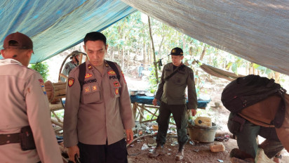 Curiga Aktivitas Tambang Emas Ilegal, TNI dan Perhutani Razia Lereng Gunung Tumpangpitu