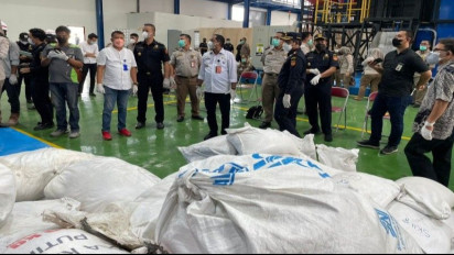 Karantina Pertanian Belawan Musnahkan Kacang Ercis - Biji Gandum Impor