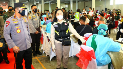Perkuat Akselerasi Vaksinasi, Kapolri Minta Warga Harus Dipastikan Siap Hadapi Lonjakan Covid-19