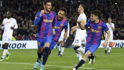 Penalti Ferran Torres Selamatkan Barcelona Dari Kekalahan Lawan Napoli