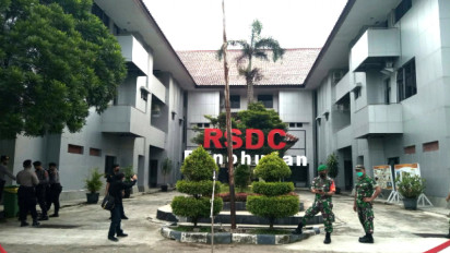 Rumah Sakit Darurat Covid-19 Asrama Haji Donohudan Boyolali Tampung Belasan Pasien