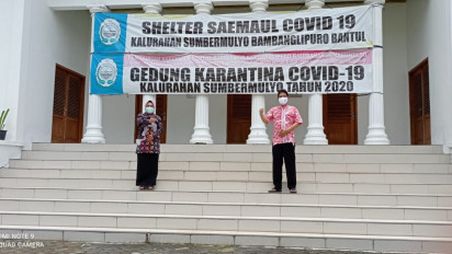 Shelter Tangguh Covid-19 Sumbermulyo Bantul Kembali Menampung Pasien