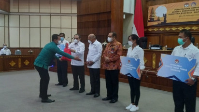 LPSK Bayarkan Kompensasi Bagi 43 Korban Terorisme Masa Lalu, yang Berdomisili di Bali. Senilai 6,1 Miliar Rupiah