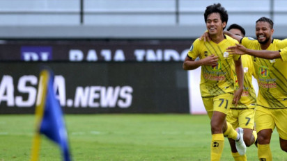 Gol Bruno Matos Kunci Kemenangan 4-2 Barito Putera Atas Persela