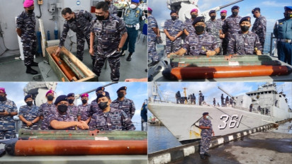 Danlantamal VI : Benda Mirip Rudal Buatan Amerika Adalah Alat Deteksi Bawah Laut