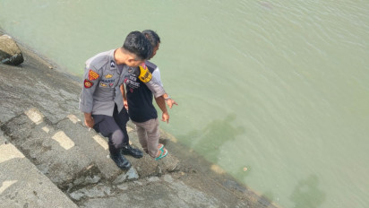 Terjatuh di Tanggul Pantai Babana Seorang Pelajar SD Tewas