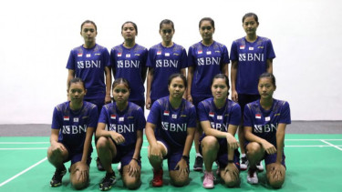 Jepang Mundur, Timnas Putri Melenggang ke Final Kejuaraan Bulutangkis Asia Beregu