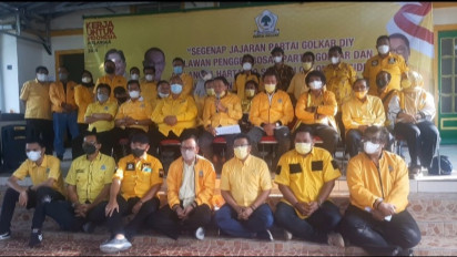 Kader Golkar DIY Siap Hadapi Upaya Penggembosan Partai dan Pencapresan Airlangga Hartarto