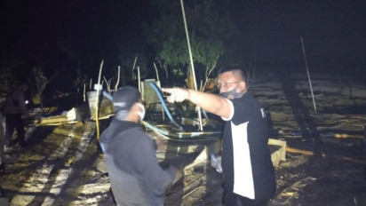 Polisi Selidiki Koordinator Dibalik Penambangan Timah Ilegal di Bangka Tengah