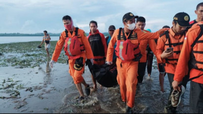 SAR Temukan Korban Terseret Ombak di Pantai Was-was Lombok Timur