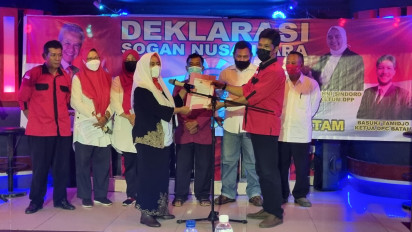 Deklarasi di Batam, “Sogan” Kompak Dukung Ganjar di Pilpres 2024