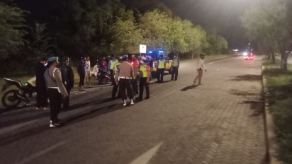 Razia Balap Liar di Denpasar, Polisi Amankan 18 Unit Sepeda Motor