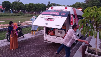 Balita Terpapar Covid-19, Keluarga Asal Balikpapan Dievakuasi ke Shelter Isolasi