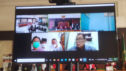 Hakim Anggota Terpapar Covid, Sidang Dugaan Korupsi Masjid Sriwijaya Ditunda Dua Minggu