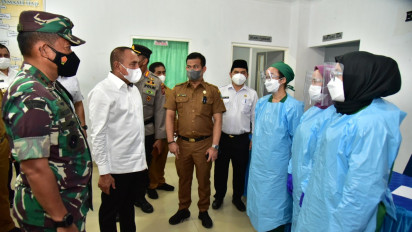 Pemprov Sumut Buka Isoter Berkapasitas 486 Tempat Tidur