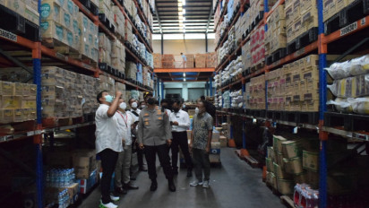 Sidak di Gudang Minimarket, Suplier Batasi Pengiriman Minyak Goreng