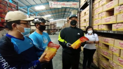Sidak Minyak Goreng di Gudang Distributor, Pastikan Stok Aman