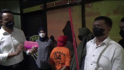 Polresta Bandar Lampung Tangkap Seorang Ibu Diduga Aniaya Anak Kandung