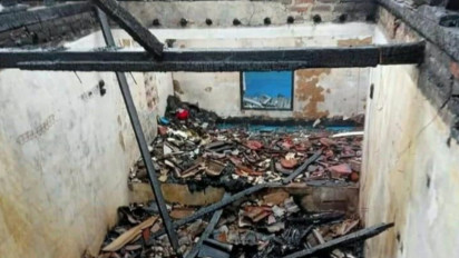 Kegiatan Pesantren Kebakaran di Karawang Dihentikan Sementara