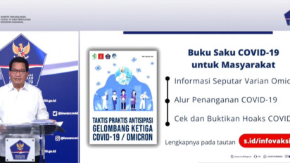 Pemerintah Terbitkan Buku Saku Antisipasi Omicron