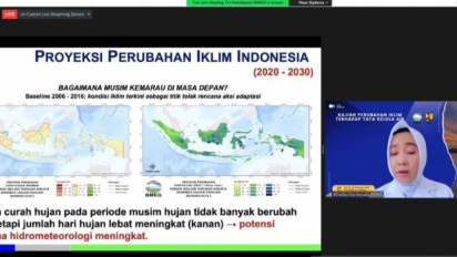BMKG: Perubahan iklim berpotensi sebabkan kerugian ekonomi akibat krisis air