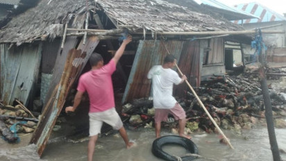 Banjir Rob Terjang Tiga Desa di Kabupaten Seram Bagian Timur, 1.318 Jiwa Mengungsi