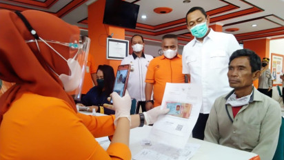 Sebanyak 38.342 Keluarga di Semarang Terima Bantuan Pangan Non-Tunai