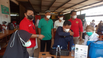 Binda Sumsel Vaksin Operator dan Mekanik Alat Berat