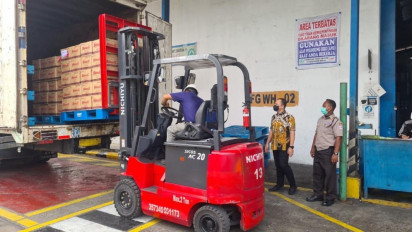 Hore! Pendistribusian Migor dalam Jumlah Besar di Sumut