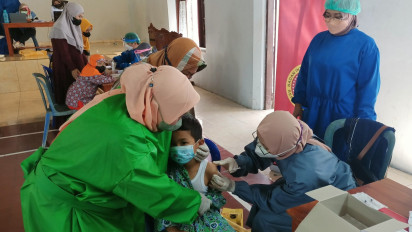 Banyak Klaster Sekolah, Vaksinasi Anak di Sleman Dikebut